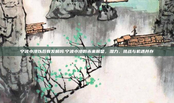 宁波小港以后有发展吗:宁波小港的未来展望，潜力、挑战与机遇并存